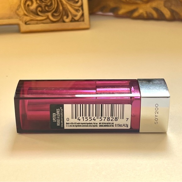 🏷️ Maybelline NY “pink flare” (#255) pink lipstick 💄 - Picture 7 of 11